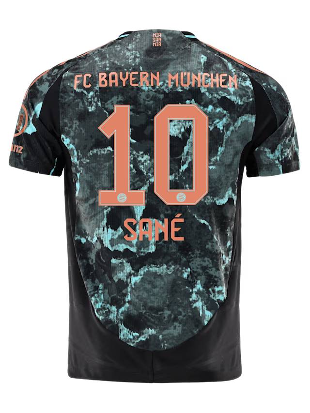 Bayern München herren authentic trikot away 24-25 – 10 leroy sané Trikots - Exklusive Auswahl