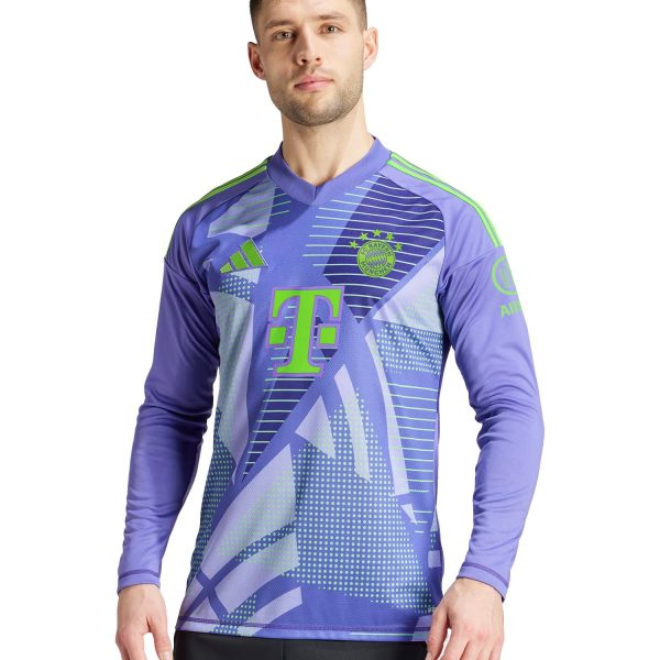 Bayern München herren langarm trikot torwart 24-25 mit individuellem aufdruck Trikots - Exklusive Auswahl