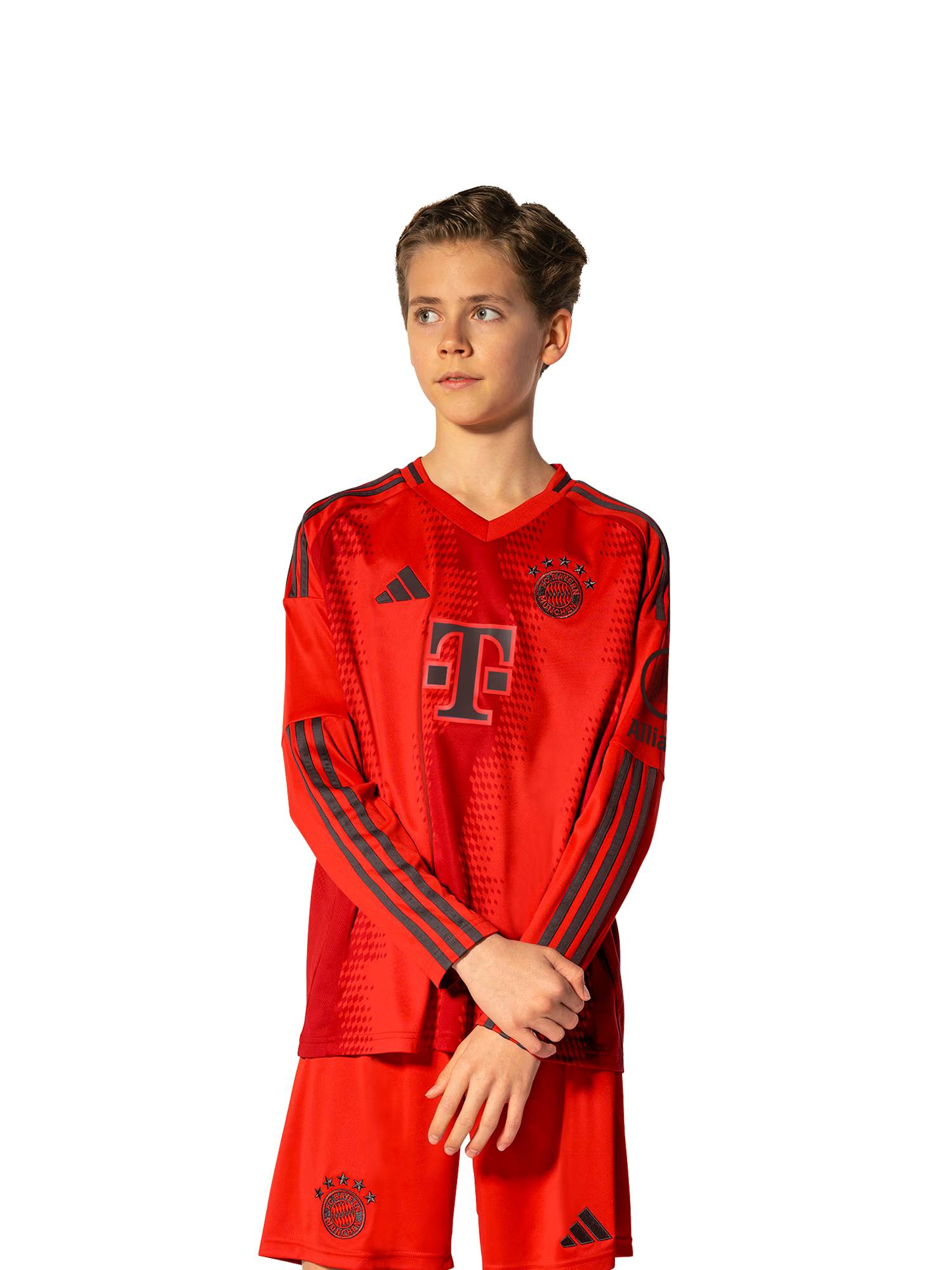 Bayern München kinder langarm trikot home 24-25 mit individuellem aufdruck Trikots - Exklusive Auswahl