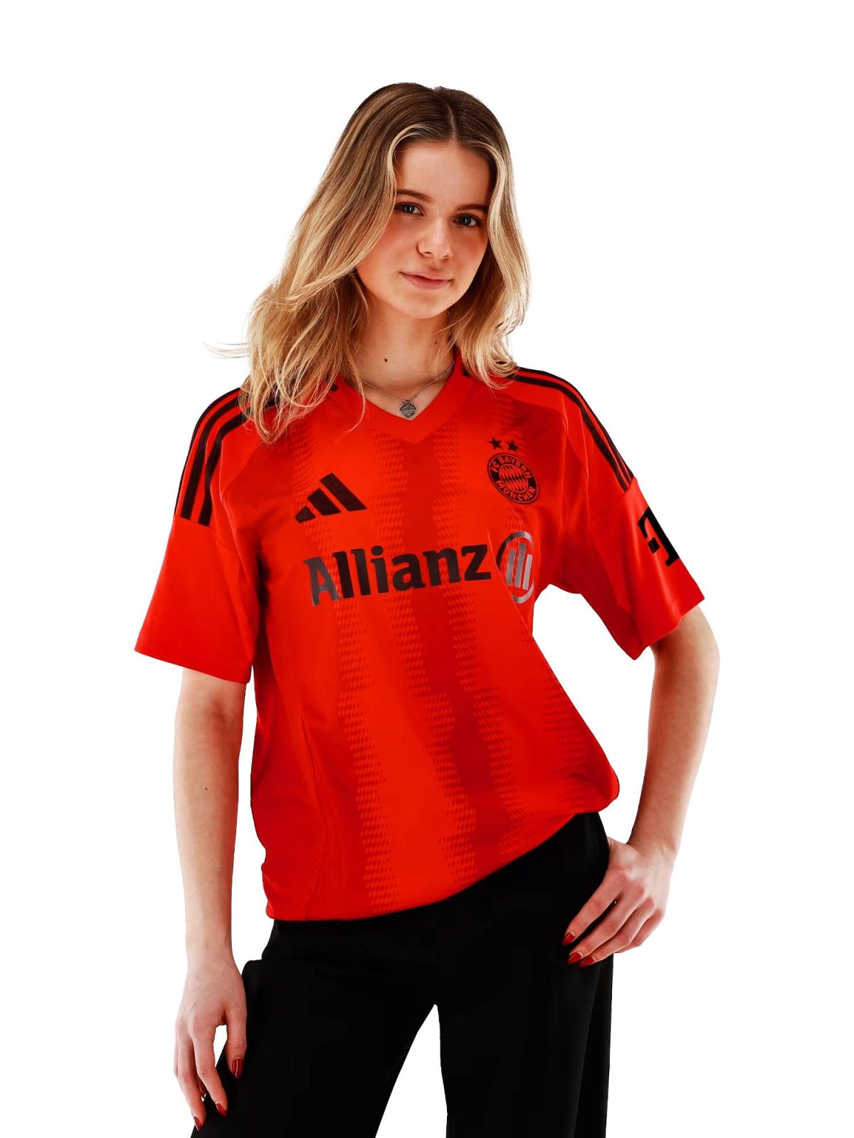 Bayern München unisex frauen trikot home allianz 24-25 mit individuellem aufdruck Trikots - Exklusive Auswahl