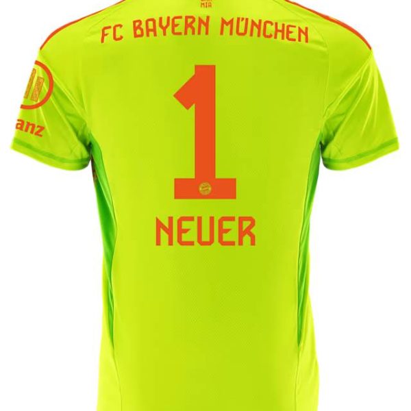Bayern München herren trikot torwart 24-25 – 1 manuel neuer Trikots - Exklusive Auswahl