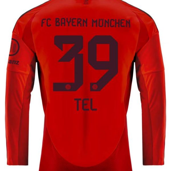 Bayern München herren langarm trikot home 24-25 – 39 mathys tel Trikots - Exklusive Auswahl