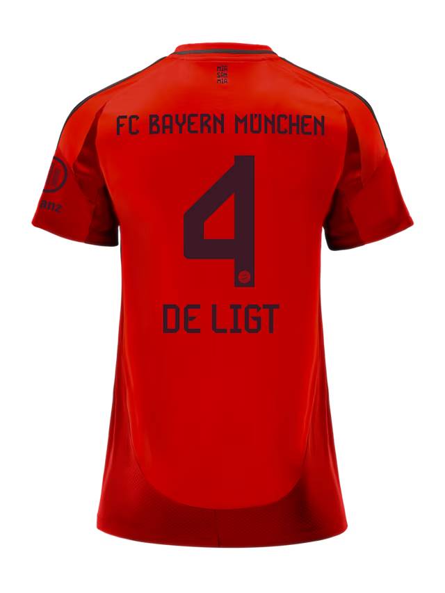 Bayern München damen trikot home 24-25 – 4 matthijs de ligt Trikots - Exklusive Auswahl