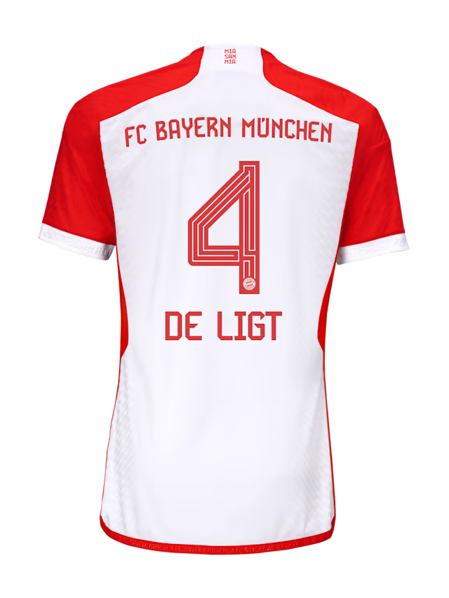 Bayern München herren authentic trikot home 23-24 – 4 matthijs de ligt Trikots - Exklusive Auswahl