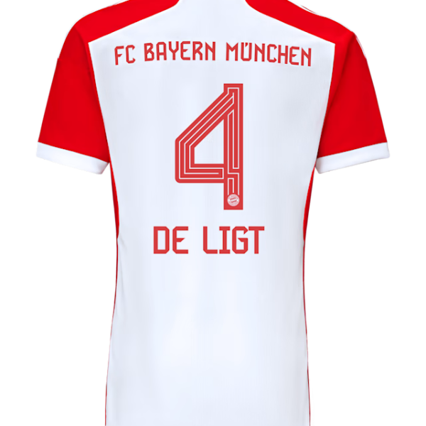 Bayern München herren trikot home 23-24 – 4 matthijs de ligt Trikots - Exklusive Auswahl