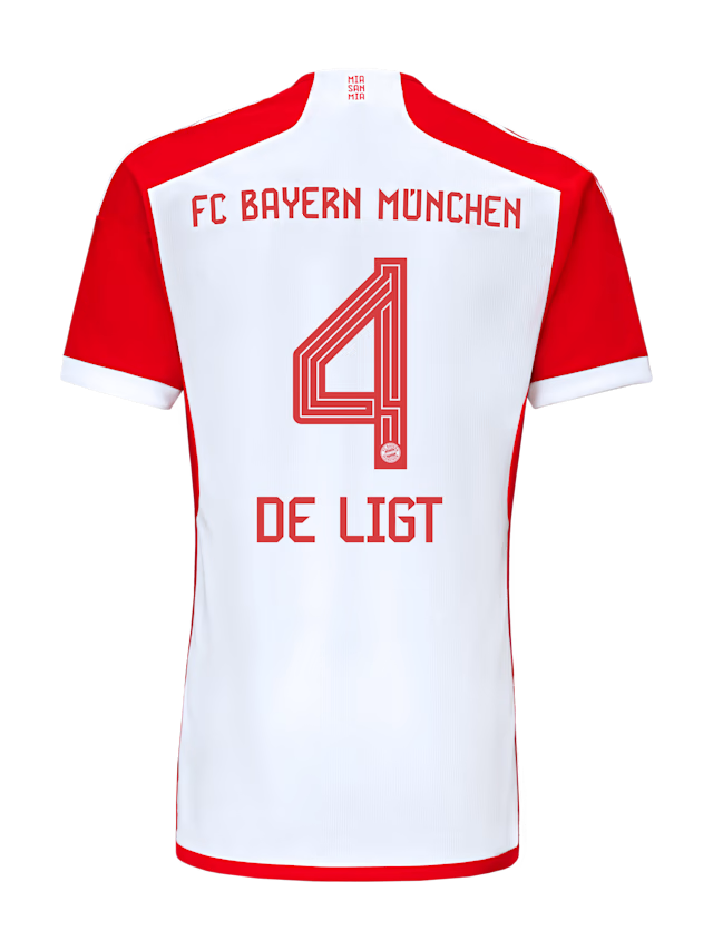 Bayern München herren trikot home 23-24 – 4 matthijs de ligt Trikots - Exklusive Auswahl