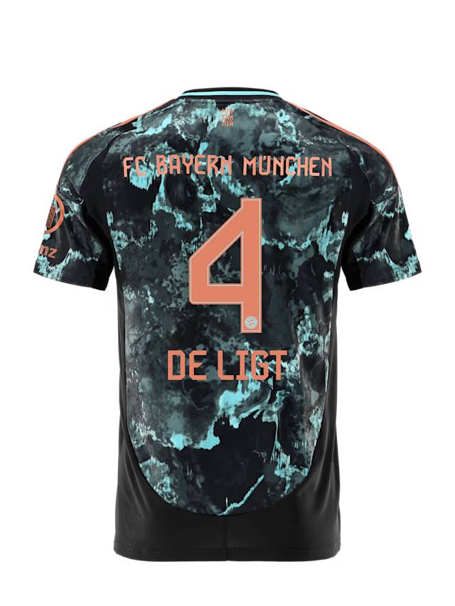 Bayern München kinder trikot away 24-25 – 4 matthijs de ligt Trikots - Exklusive Auswahl
