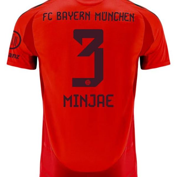 Bayern München herren authentic trikot home 24-25 – 3 minjae kim Trikots - Exklusive Auswahl