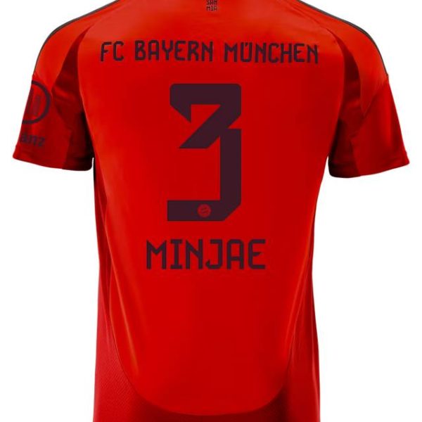 Bayern München herren trikot home 24-25 – 3 minjae kim Trikots - Exklusive Auswahl