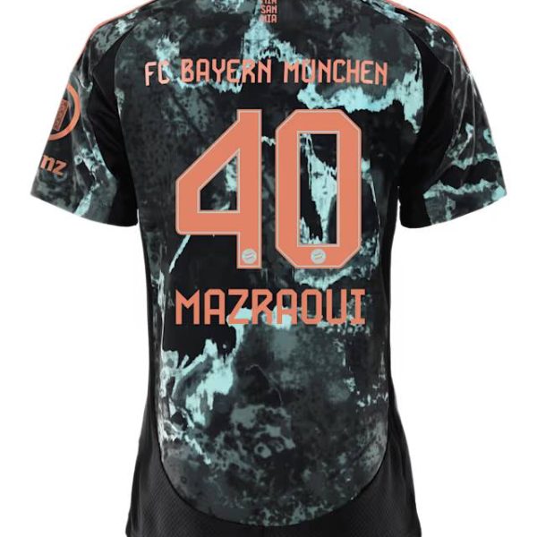 Bayern München damen trikot away 24-25 – 40 noussair mazraoui Trikots - Exklusive Auswahl