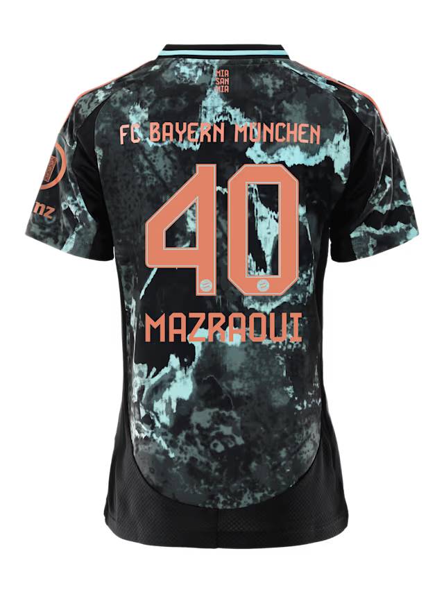 Bayern München damen trikot away 24-25 – 40 noussair mazraoui Trikots - Exklusive Auswahl
