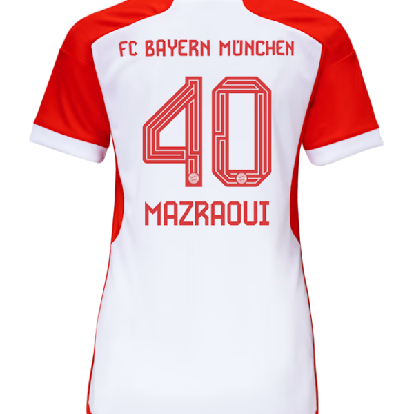 Bayern München damen trikot home 23-24 – 40 noussair mazraoui Trikots - Exklusive Auswahl