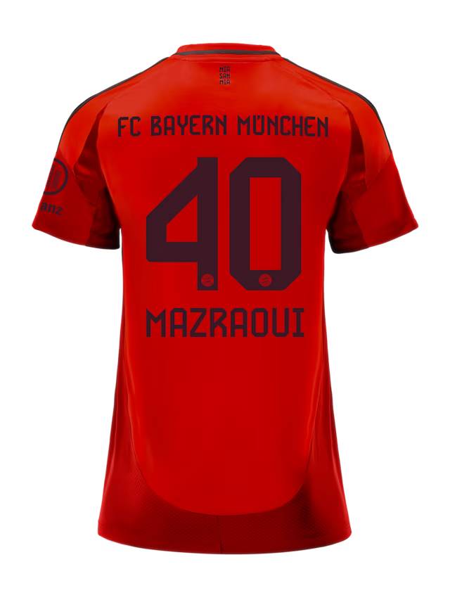 Bayern München damen trikot home 24-25 – 40 noussair mazraoui Trikots - Exklusive Auswahl