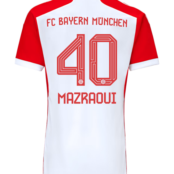 Bayern München herren trikot home 23-24 – 40 noussair mazraoui Trikots - Exklusive Auswahl