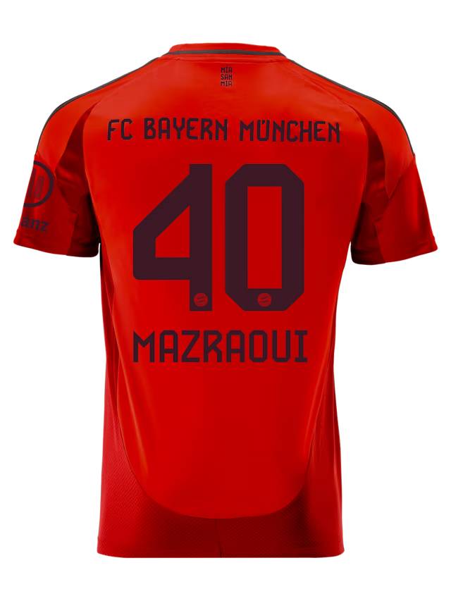 Bayern München herren trikot home 24-25 – 40 noussair mazraoui Trikots - Exklusive Auswahl