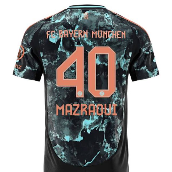 Bayern München kinder trikot away 24-25 – 40 noussair mazraoui Trikots - Exklusive Auswahl