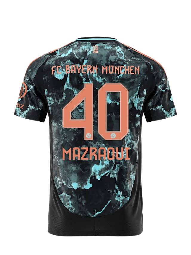 Bayern München kinder trikot away 24-25 – 40 noussair mazraoui Trikots - Exklusive Auswahl