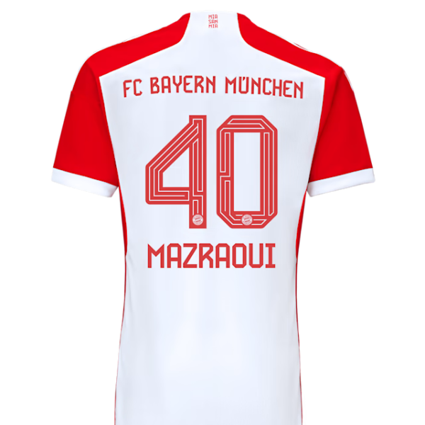 Bayern München kinder trikot home 23-24 – 40 noussair mazraoui Trikots - Exklusive Auswahl