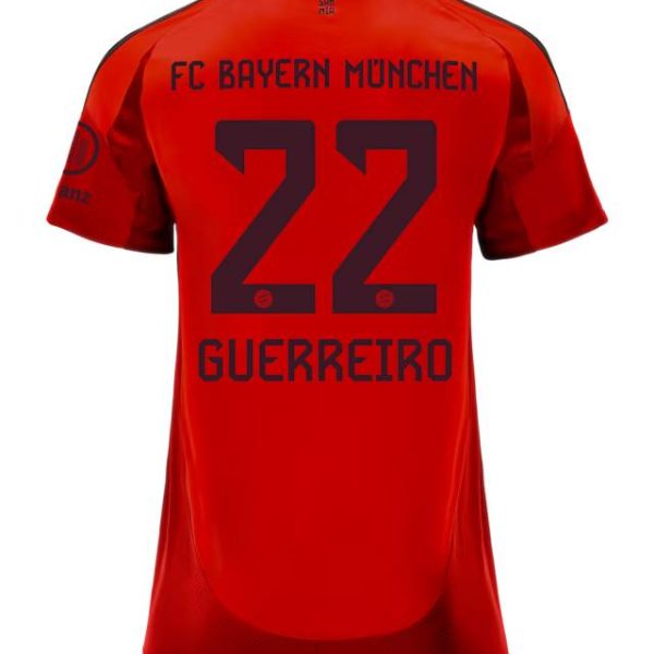 Bayern München damen trikot home 24-25 – 22 raphaël guerreiro Trikots - Exklusive Auswahl