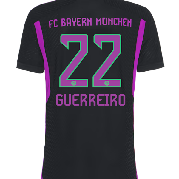 Bayern München herren authentic trikot away 23-24 – 22 raphael guerreiro Trikots - Exklusive Auswahl