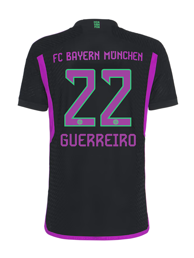 Bayern München herren authentic trikot away 23-24 – 22 raphael guerreiro Trikots - Exklusive Auswahl