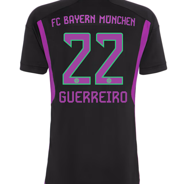Bayern München herren trikot away 23-24 – 22 raphael guerreiro Trikots - Exklusive Auswahl
