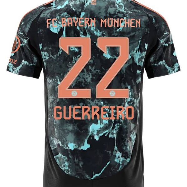 Bayern München herren trikot away 24-25 – 22 raphaël guerreiro Trikots - Exklusive Auswahl