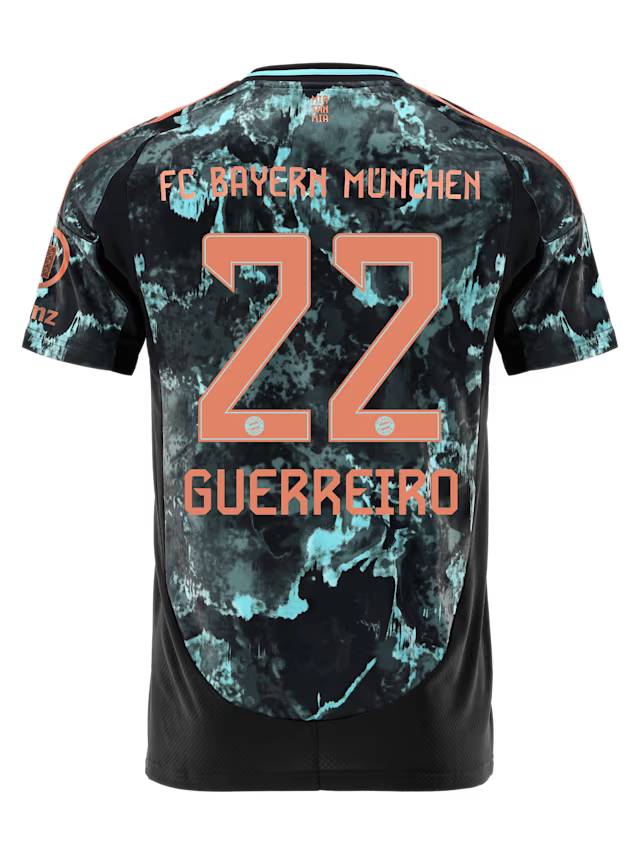 Bayern München herren trikot away 24-25 – 22 raphaël guerreiro Trikots - Exklusive Auswahl