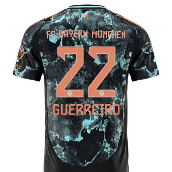 Bayern München kinder trikot away 24-25 – 22 raphaël guerreiro Trikots - Exklusive Auswahl