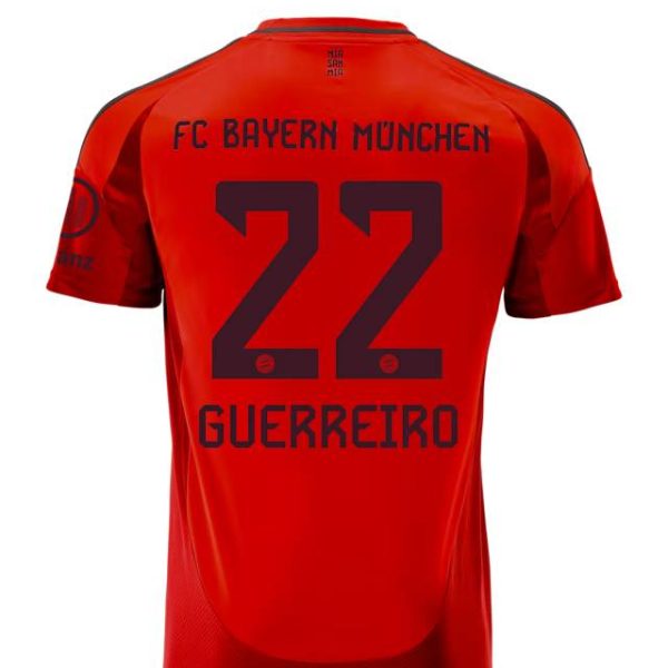 Bayern München kinder trikot home 24-25 – 22 raphaël guerreiro Trikots - Exklusive Auswahl