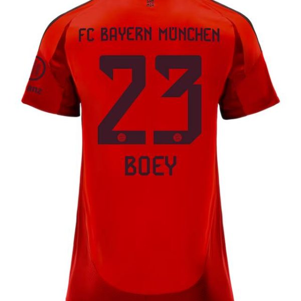 Bayern München damen trikot home 24-25 – 23 sacha boey Trikots - Exklusive Auswahl