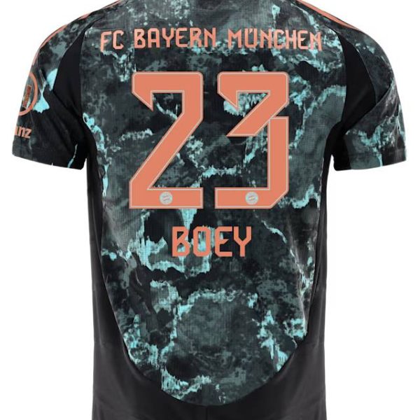 Bayern München herren authentic trikot away 24-25 – 23 sacha boey Trikots - Exklusive Auswahl