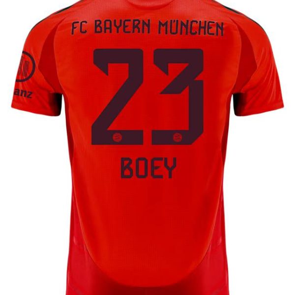Bayern München herren authentic trikot home 24-25 – 23 sacha boey Trikots - Exklusive Auswahl