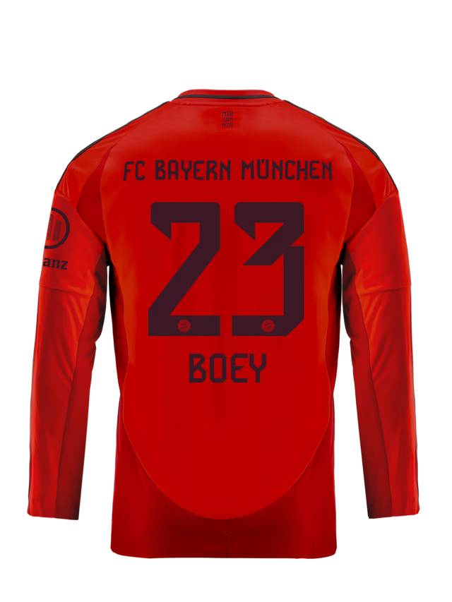 Bayern München kinder langarm trikot home 24-25 – 23 sacha boey Trikots - Exklusive Auswahl