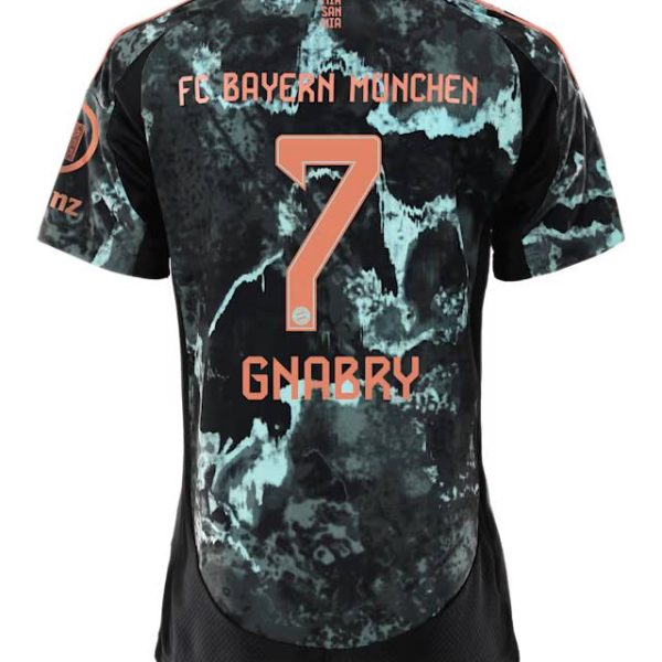 Bayern München damen trikot away 24-25 – 7 serge gnabry Trikots - Exklusive Auswahl