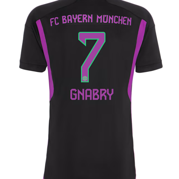 Bayern München herren trikot away 23-24 – 7 serge gnabry Trikots - Exklusive Auswahl