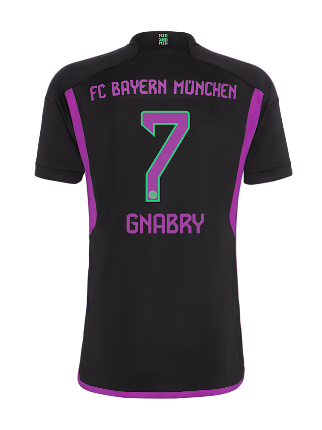 Bayern München herren trikot away 23-24 – 7 serge gnabry Trikots - Exklusive Auswahl