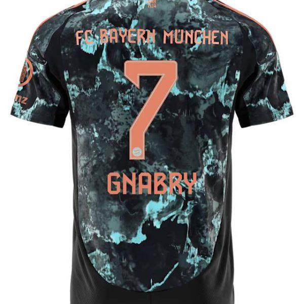 Bayern München herren trikot away 24-25 – 7 serge gnabry Trikots - Exklusive Auswahl