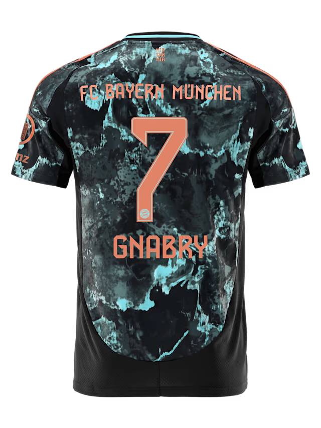 Bayern München herren trikot away 24-25 – 7 serge gnabry Trikots - Exklusive Auswahl