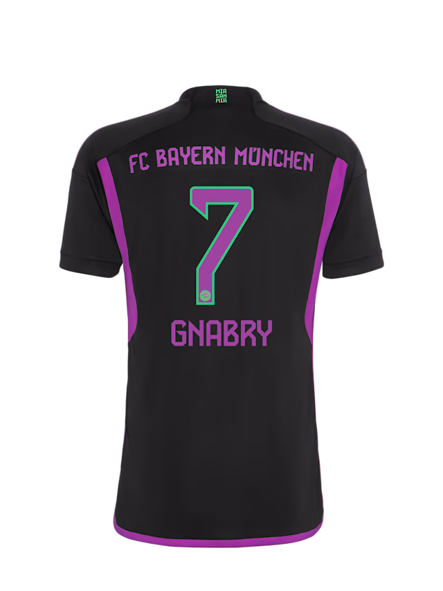Bayern München kinder trikot away 23-24 – 7 serge gnabry Trikots - Exklusive Auswahl