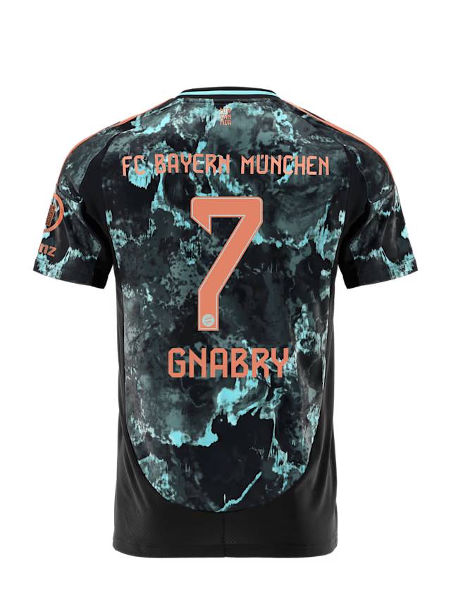 Bayern München kinder trikot away 24-25 – 7 serge gnabry Trikots - Exklusive Auswahl