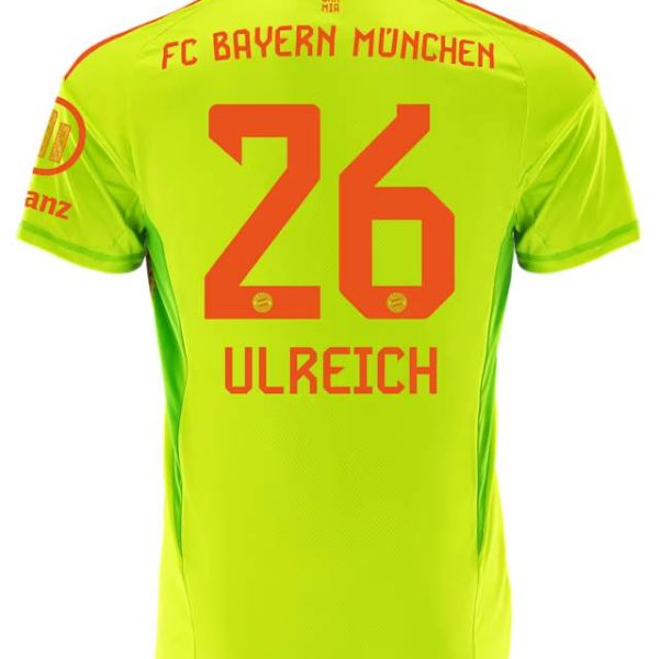 Bayern München herren trikot torwart 24-25 – 26 sven ulreich Trikots - Exklusive Auswahl