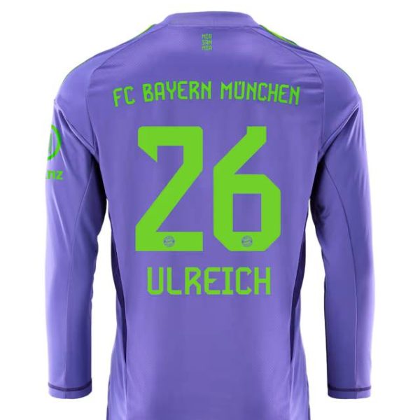 Bayern München kinder langarm trikot torwart 24-25 – 26 sven ulreich Trikots - Exklusive Auswahl