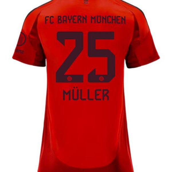 Bayern München damen trikot home 24-25 – 25 thomas müller Trikots - Exklusive Auswahl