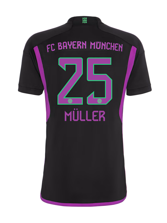 Bayern München herren trikot away 23-24 – 25  thomas muller Trikots - Exklusive Auswahl