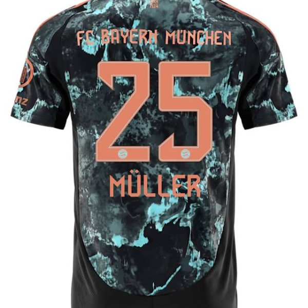 Bayern München herren trikot away 24-25 – 25 thomas müller Trikots - Exklusive Auswahl