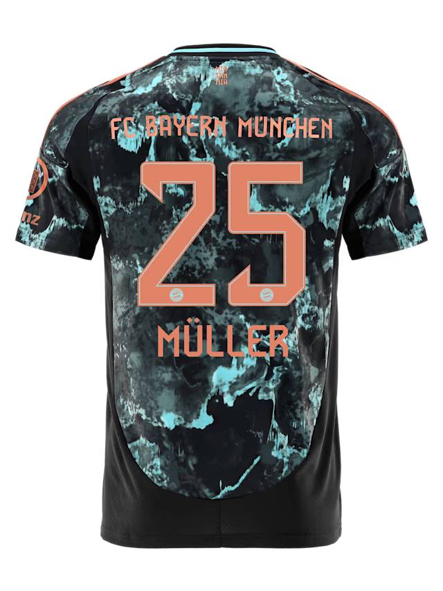 Bayern München herren trikot away 24-25 – 25 thomas müller Trikots - Exklusive Auswahl