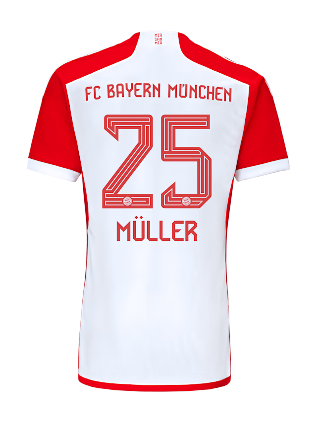 Bayern München herren trikot home 23-24 – 25  thomas muller Trikots - Exklusive Auswahl